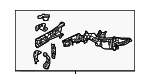 60810T7WA00ZZ - : Rail Assembly for Honda: HR-V Image