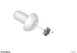 32305A638F7 - Steering: Screw Locking Insert for BMW: 228, 228 xDrive, 228i, 228iX, 230i, 230iX, 330i, 330iX, 430i, 430iX, 530e, 530eX, 530i, 530iX, 540dX, 540i, 540iX, 550eX, 740i, 740iX, 750eX, 760iX, 840i, 840iX, BMW ALPINA B8, BMW ALPINA XB7, i4 eDrive35, i4 eDrive40, i4 M50 xDrive, i4 M60 xDrive, i4 xDrive40, i5 eDrive40, i5 M60 xDrive, i5 xDrive40, i7 eDrive50, i7 M70 xDrive, i7 xDrive60, iX M70 xDrive, iX xDrive45, iX xDrive60, M2, M2 CS, M235 xDrive, M235iX, M240i, M240iX, M3, M3 Comp. M xDrive, M3 Competition, M3 CS, M340i, M340iX, M4, M4 Comp. M xDrive, M4 Competition, M4 CS, M440i, M440iX, M5, M550iX, M8, M850iX, X1 28iX, X1 M35iX, X2 28i, X2 28iX, X2 M35iX, X3 30 xDrive, X3 30eX, X3 30i, X3 30iX, X3 M, X3 M40iX, X3 M50 xDrive, X4 30iX, X4 M, X4 M40iX, X5 40i, X5 40iX, X5 50eX, X5 M, X5 M60iX, X6 40iX, X6 M, X6 M60iX, X7 40iX, X7 M60iX, XM, XM Label Image image