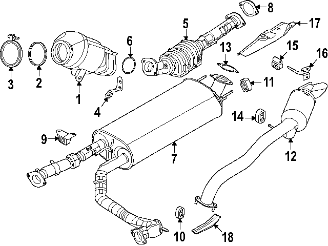 208B37JH0A - : Catalytic Converter for INFINITI: QX55, QX80 Image