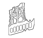 6112111010 - Body: Cowl Panel for Lexus: LC500, LC500h Image