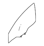 803009AM0A - Body: Door Glass for Nissan Image