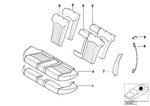 52208159678 - Seats: Foam Plastic Seat for BMW Image