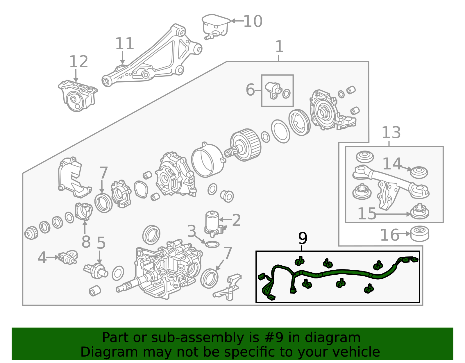 48320-54A-J00 - High-Quality Differential Lock Wiring Harness for 2019 ...