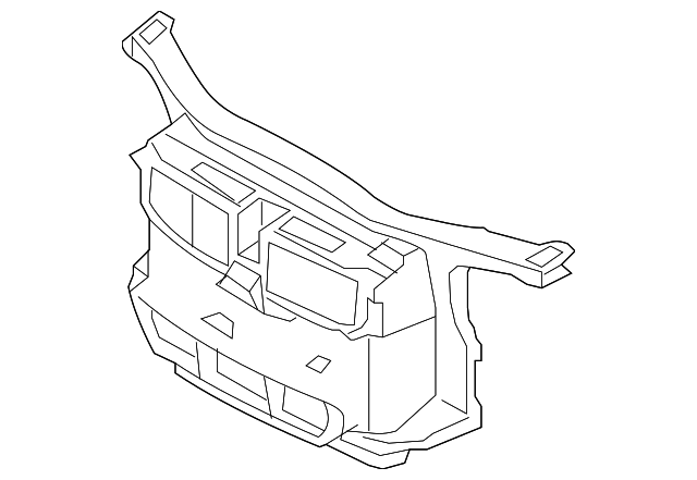 レギュラーポイント Genuine BMW - 51757258048 - UNDERBODY PANELLING, (51-75-7