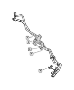 52855748AG - Fuel: Fuel Supply And Vapor Line Bundle for Mopar Image