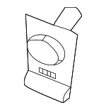 6508599AA - Electrical: High Mount Lamp Bolt for Chrysler: 300 | Dodge: Charger Image