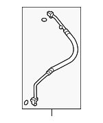 73424AJ05A - : Discharge Hose for Subaru: Legacy, Outback Image