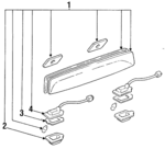 E8BZ13568A - : Lens Gasket for Ford Image