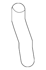 1K0121051M - Cooling System: Lower Hose for Volkswagen Image