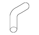 1K0121096AL - Cooling System: Elbow for Volkswagen Image