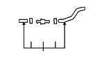 1K0121086K - Cooling System: Hose Assembly for Volkswagen Image
