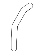 1K0121051N - Cooling System: Water Hose for Volkswagen Image