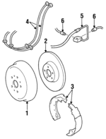 52128264AC - : Brake Line for Jeep: Cherokee Image