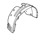 86812R6000 - Body: Fender Liner for Hyundai Image