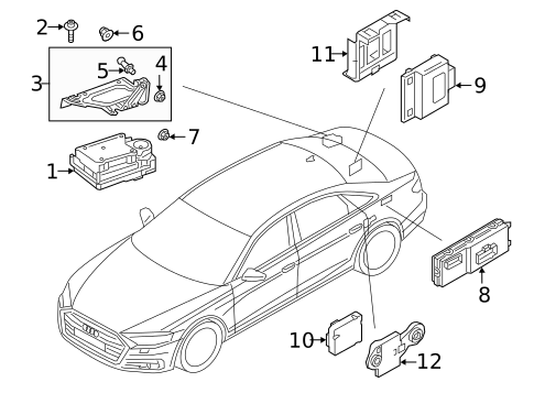 Electrical Components for 2025 Audi A8 Quattro #0