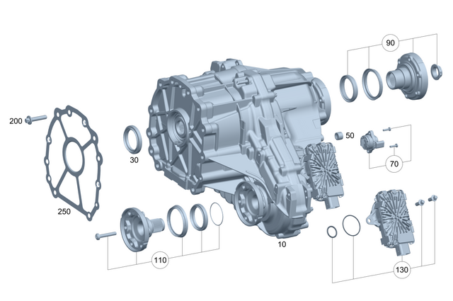 997810764 - Transfer Case: Radial Shaft Sealing Ring for Mercedes-Benz Image image