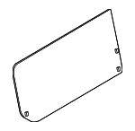 19318283 - : Door Glass for Chevrolet: City Express Image