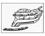 92101P4100 - Electrical: Headlight Assembly for Kia Image