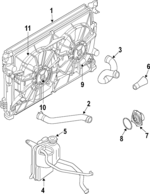 5039679AA - Cooling System: Lower Hose for Mopar Image