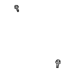 1125110306K - Body: Seat Track Bolt for Kia: Niro, Spectra, Spectra5 Image