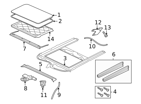 Sunroof for 2015 Jaguar XF #0