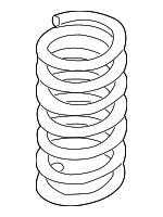 20380AJ00A - : Rear Coil Spring for Subaru: Legacy Image