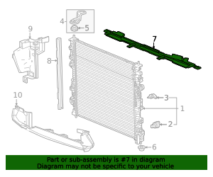 2025-2026 Buick Enclave Upper Baffle 84935690 GM | GMPartsDirect.com