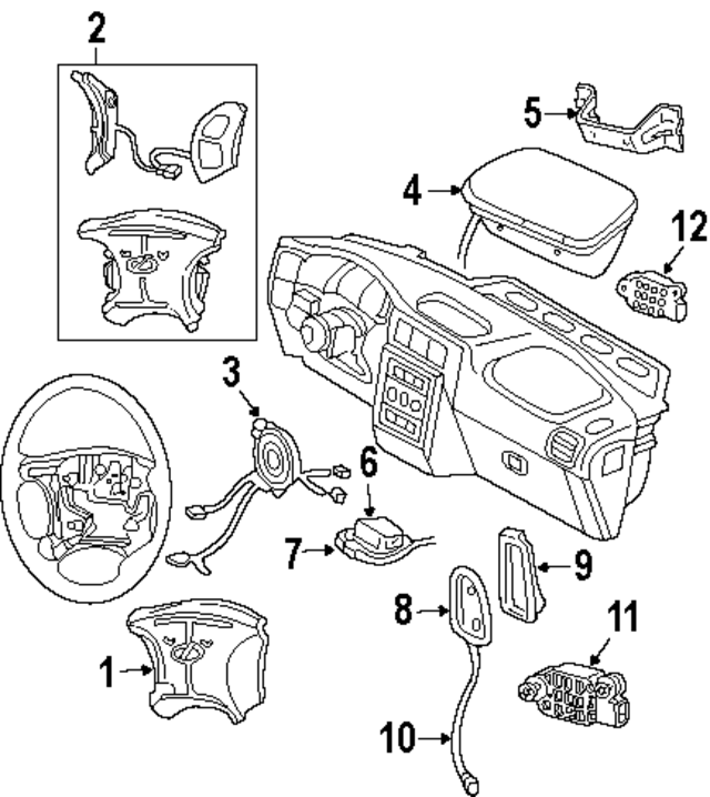 16867362 - : Driver Air Bag for GM Image