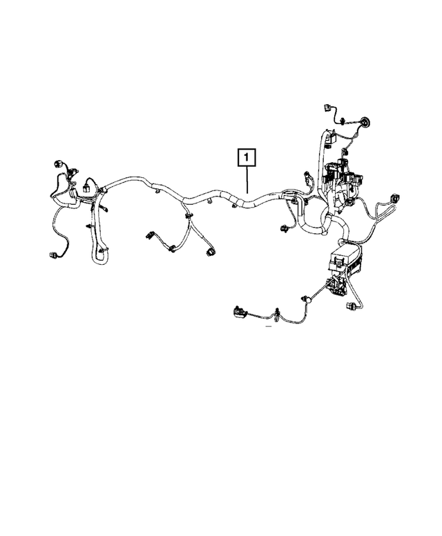 68083403AC - : Headlamp To Dash Wiring for Mopar Image