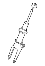 97034304131 - Suspension: Strut for Porsche: Panamera Image