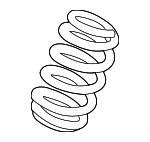 97034353114504 - : Coil Spring for Porsche: Panamera Image
