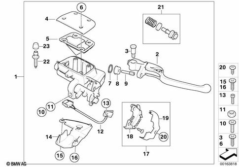 Control Assembly for 2000 BMW-Motorrad K 1200 RS #0