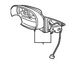 C2S50238 - : Mirror Housing for Jaguar: X-Type Image