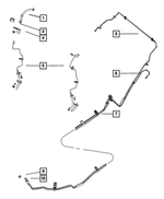 5085611AC - : Brake Hose And Tube, Left for Mopar Image
