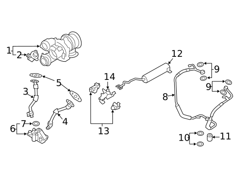 Turbo Charger for 2015 BMW X5 #0
