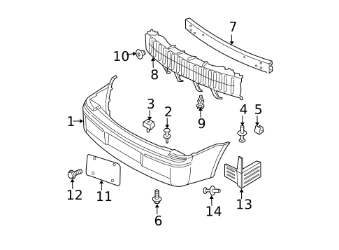 Bumper & Components - Rear for 2008 Dodge Charger #0