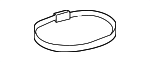 99951275200 - Engine: Intake Hose Clamp for Porsche: Panamera Image