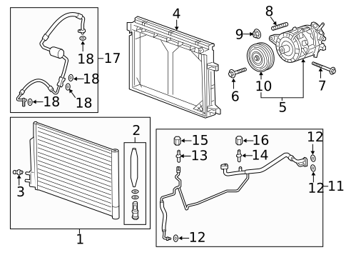 A/C Flow Restrictors for 2017 Buick LaCrosse #0
