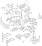 12108AB350 - : Bearing Set for Subaru: Legacy, Outback Image