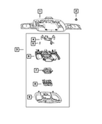 68314780AA - Interior Trim: Push Pin for Jeep: Compass Image