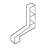 4G8807329 - Body: Mount Strap for Audi: A6, A6 Quattro, A7 Quattro, S6 Image