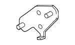 2135455500 - Electrical: Anti-Theft Alarm Siren Bracket for Mercedes-Benz Image
