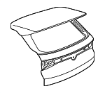 11A827025A - : Lift Gate for Volkswagen: ID.4 Image