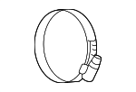 PE0115182 - Cooling System: Upper Hose Clamp for Mazda Image