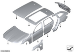 41619633618 - Bodywork: Hood Aluminum for BMW Image