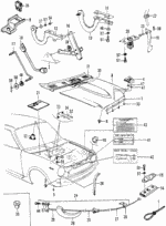 63113605000 - : Bracket, Hood Stay for Honda Image