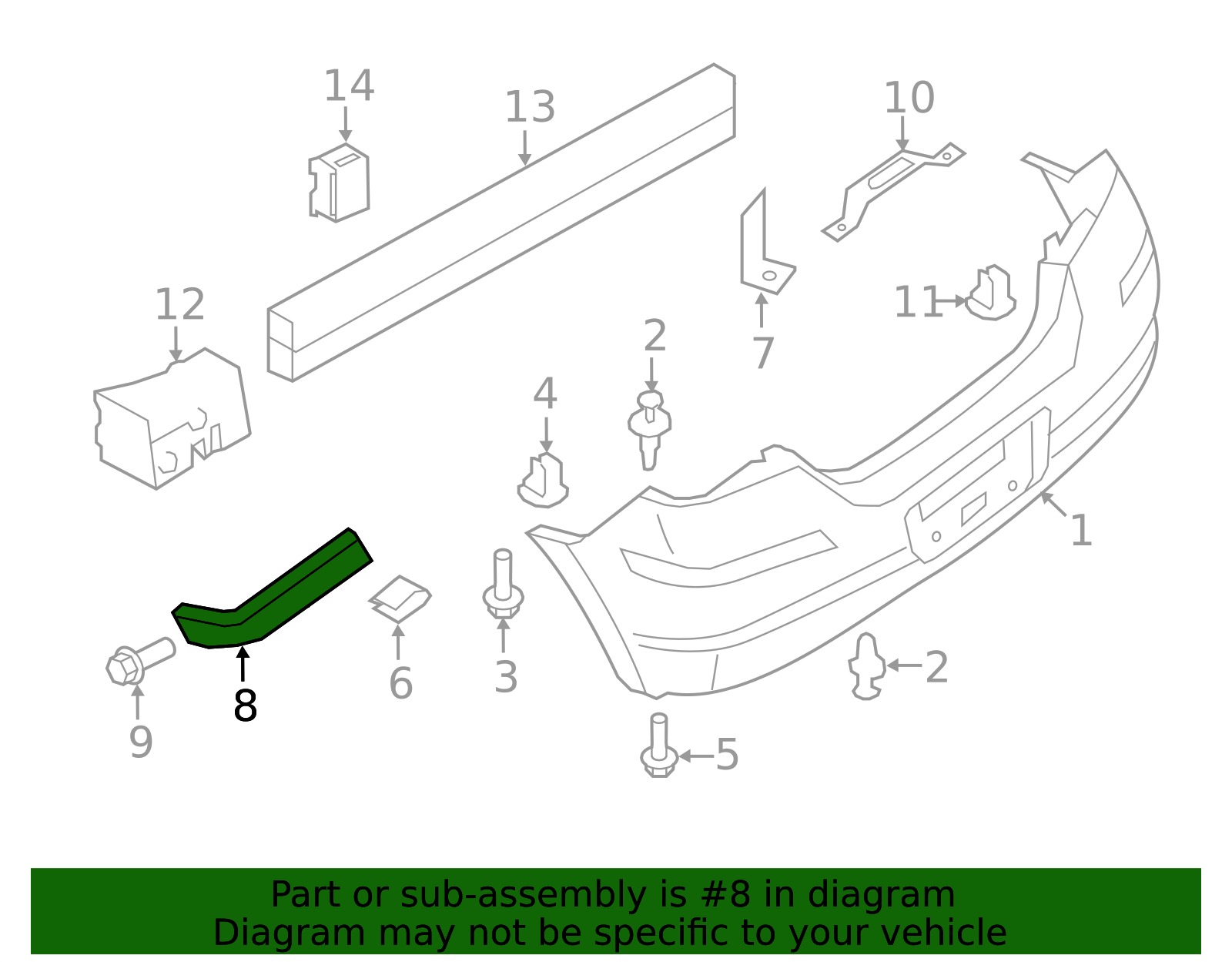 Bumper Cover Bracket 85227-EM30A | Team Nissan Inc.