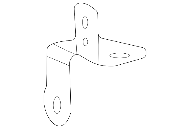 OEM Toyota Radio Mounting Bracket – 86212-89111 – Driver Side LH – 1989-2004 4Runner Tacoma