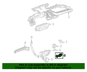 2024-2026 Acura ZDX HVAC Blower Motor Resistor 84178783 | OEM Parts Online