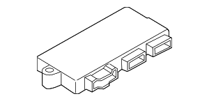 61356809372 - Electrical: Control Module for BMW: 528i, 528i xDrive, 535d, 535d xDrive, 535i, 535i GT, 535i GT xDrive, 535i xDrive, 550i, 550i GT, 550i GT xDrive, 550i xDrive, 740Li, 750i, 750Li, ActiveHybrid 5, ActiveHybrid 7, M5 Image
